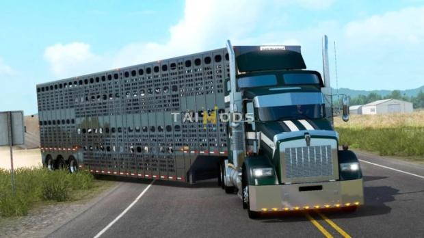 ATS - Meritt Bull Rack Trailer V1.1 (1.47.x) ATS - Meritt Bull Rack Trailer V1.1 (1.47.x)