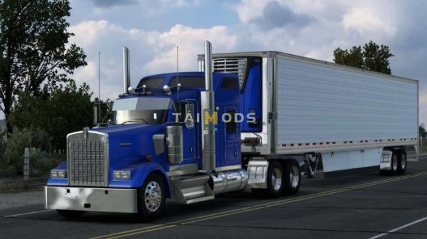 ATS - Reefer Vanguard Cool Globe 2023 Trailer V1.0 (1.47.x)