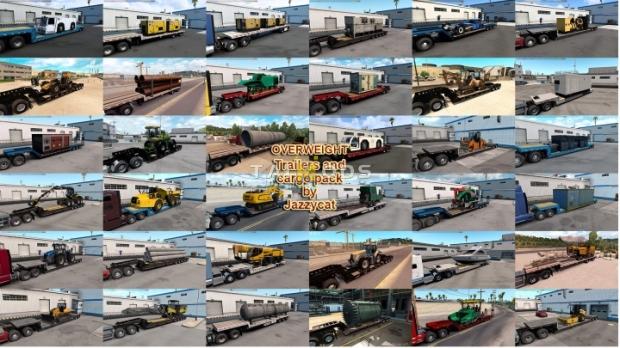 ATS - Overweight Trailers and Cargo Pack V5.8.1 (1.46.x) ATS - Overweight Trailers and Cargo Pack V5.8.1 (1.46.x)