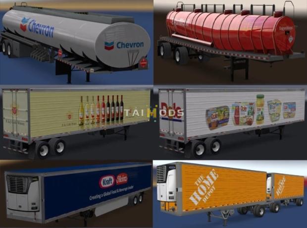 ATS - Real Companies & Trailers Pack v2.4 (1.45.x) ATS - Real Companies & Trailers Pack v2.4 (1.45.x)