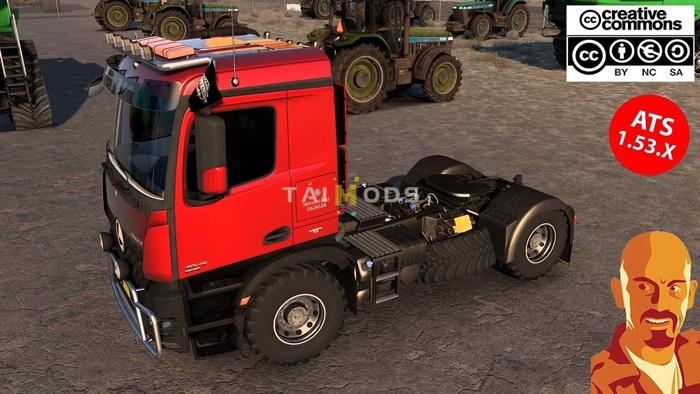 ATS - Mercedes-Benz Arocs Agrar V3.2 (1.53.x) ATS - Mercedes-Benz Arocs Agrar V3.2 (1.53.x)