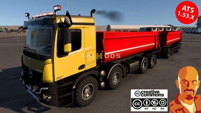 ATS - Daimler-M.B. Arocs Agrar V3.1 (1.53.x) ATS - Daimler-M.B. Arocs Agrar V3.1 (1.53.x)