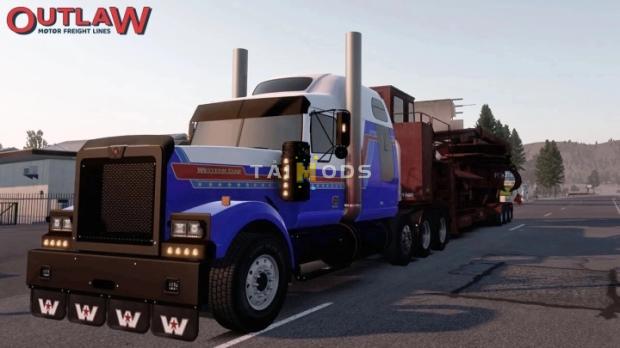 ATS - Outlaws WesternStar 4900EX V1.1 (1.50.x) ATS - Outlaws WesternStar 4900EX V1.1 (1.50.x)