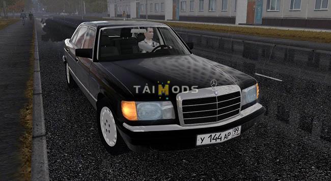 City Car Driving 1.5.9 - Mercedes-Benz W126 560SE (1.5.9)