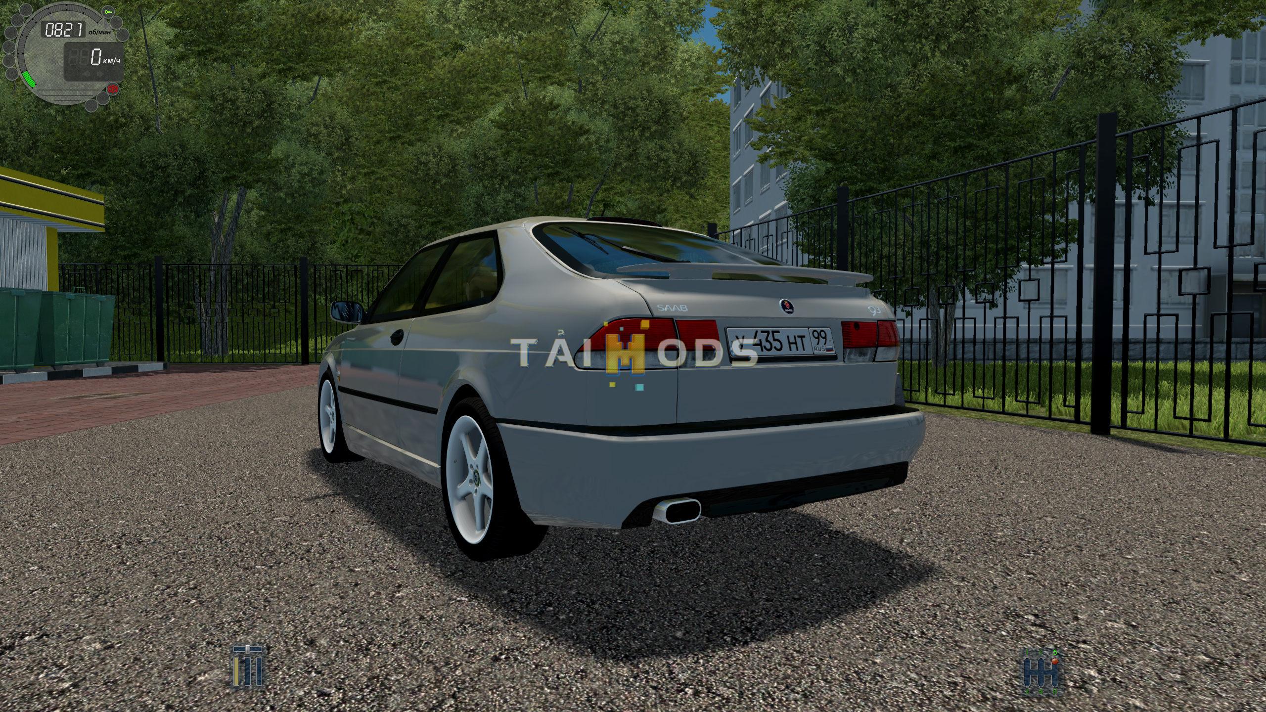 City Car Driving 1.5.9 - Saab 9-3 Aero 2002 Car Mod (1.5.9)