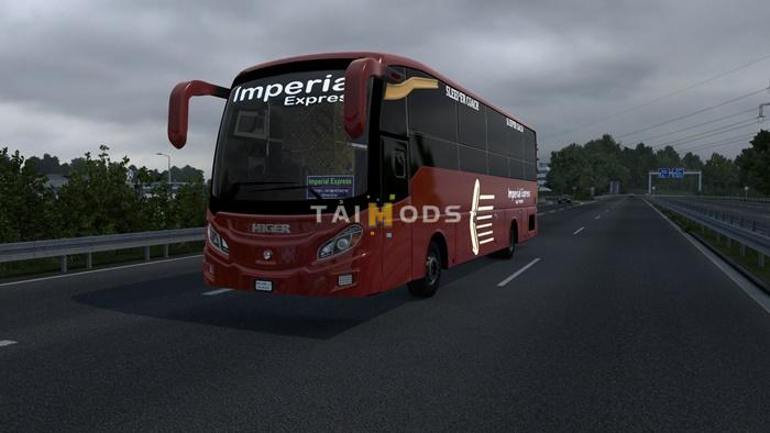 ETS2 - Brand Higer KLQ6119 Sleeper V1.54 (1.54.x)