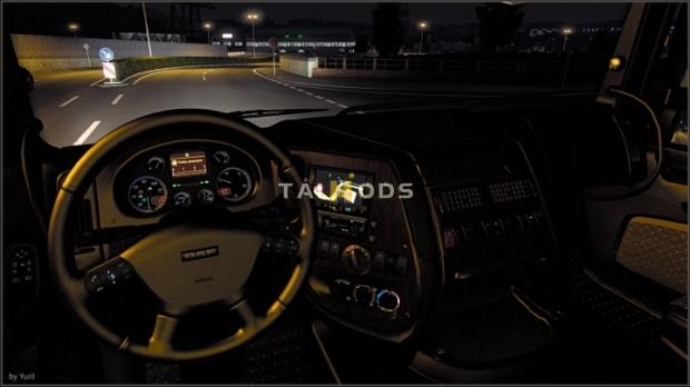 ETS2 - Dark Interior for DAF XF 105 V3.3 (1.42.x) (1.42.x) ETS2 - Dark Interior for DAF XF 105 V3.3 (1.42.x) (1.42.x)