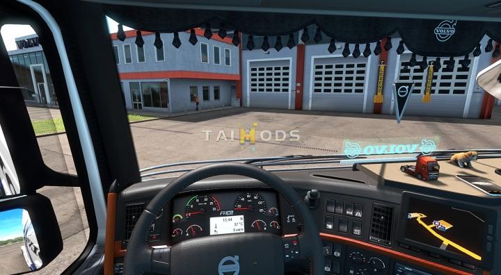 ETS2 - Volvo FH 2009 interior V1.5 (1.39.x) (1.39.x)