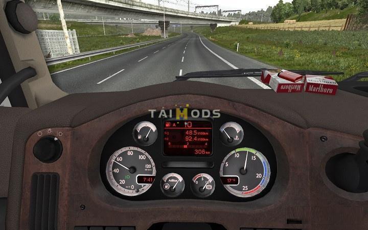 ETS2 - Custom Dashboard for Daf XF 105 V1.2 (1.39.x) (1.39.x) ETS2 - Custom Dashboard for Daf XF 105 V1.2 (1.39.x) (1.39.x)
