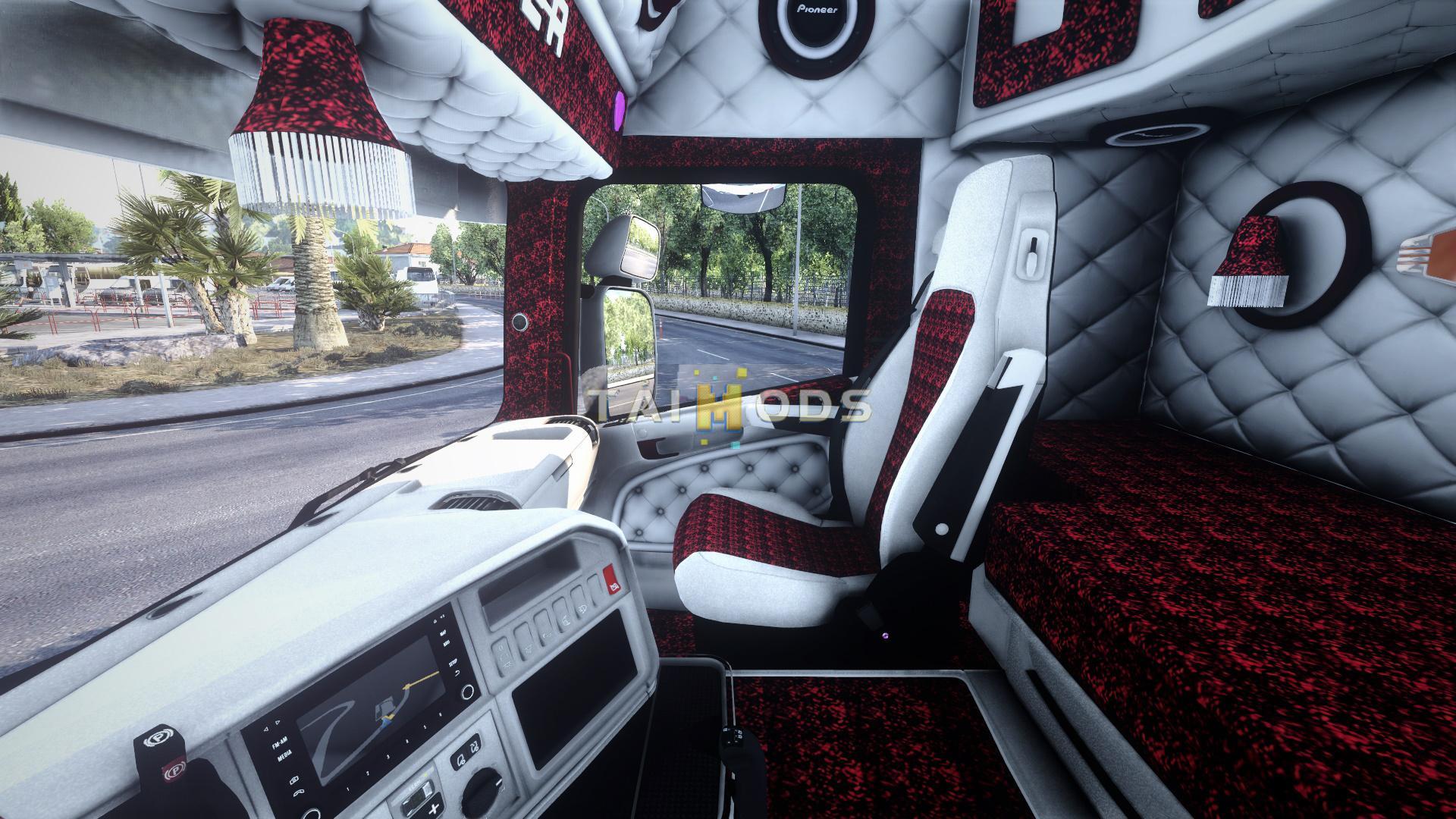 ETS2 - Scania RJL White Holland Interior (1.40.x) (1.40.x) ETS2 - Scania RJL White Holland Interior (1.40.x) (1.40.x)