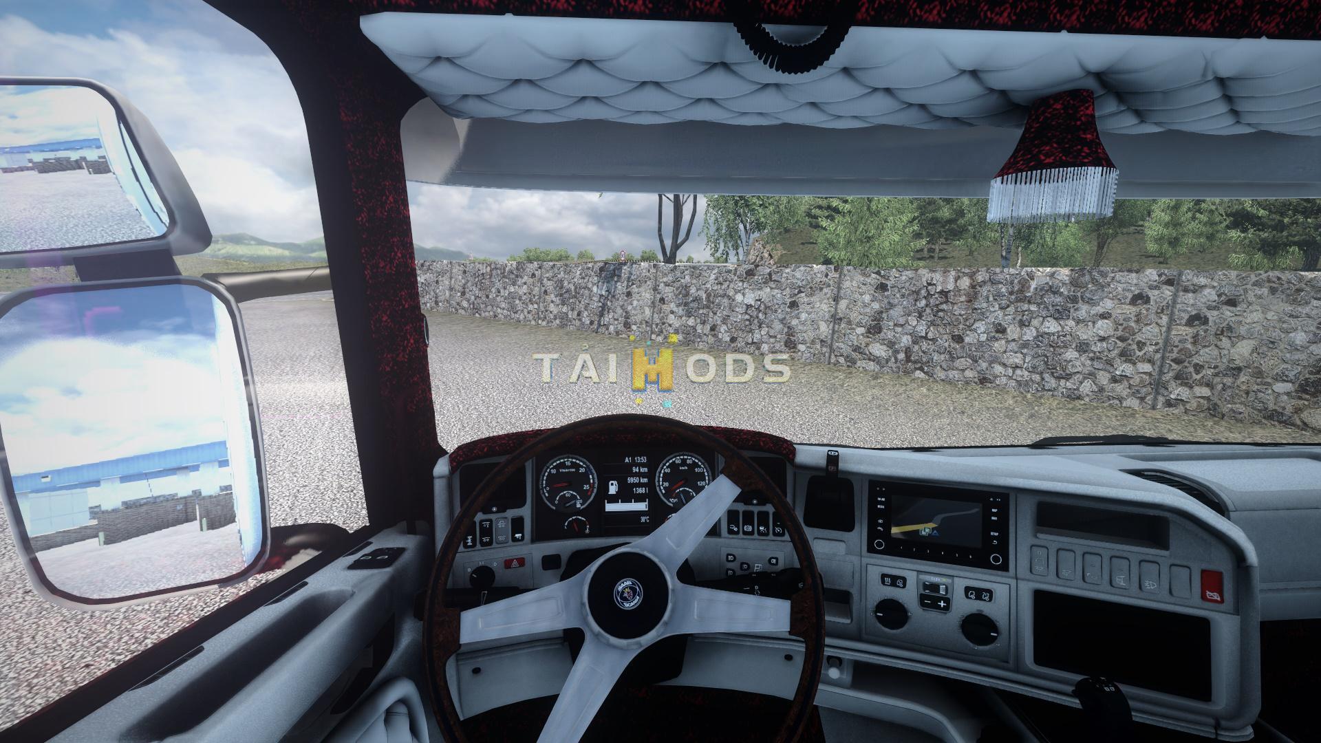 ETS2 - Scania RJL White Holland Interior (1.40.x) (1.40.x) ETS2 - Scania RJL White Holland Interior (1.40.x) (1.40.x)
