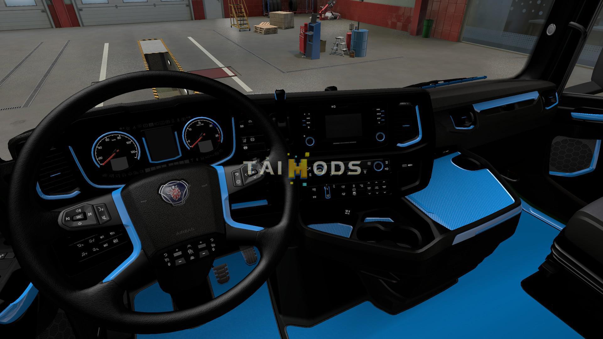 ETS2 - Blue Interior for Scania 2016 V1.0 (1.40.x) (1.40.x) ETS2 - Blue Interior for Scania 2016 V1.0 (1.40.x) (1.40.x)