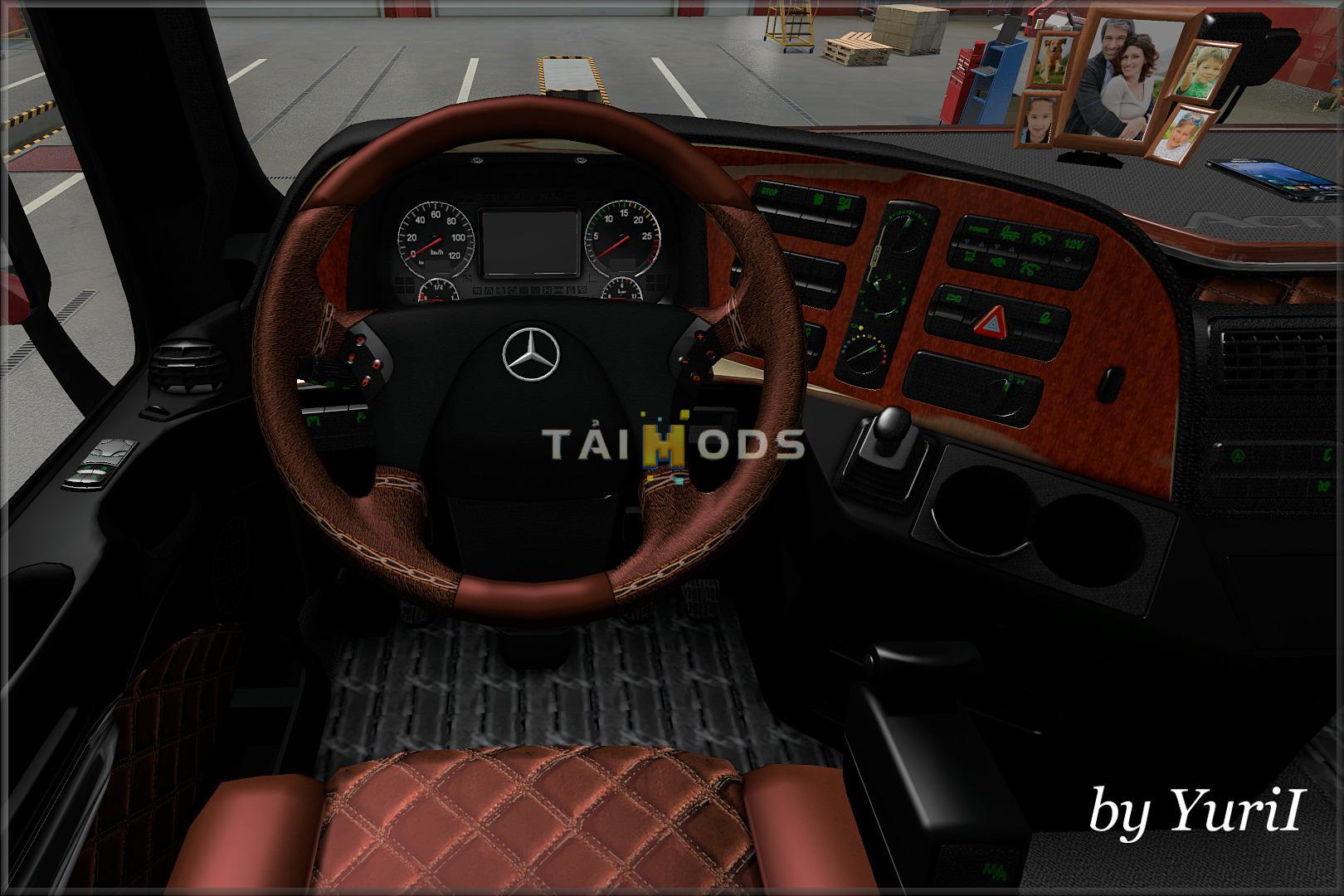 ETS2 - Mercedes Actros 2009 Interior V1.3 (1.39.x) (1.39.x)
