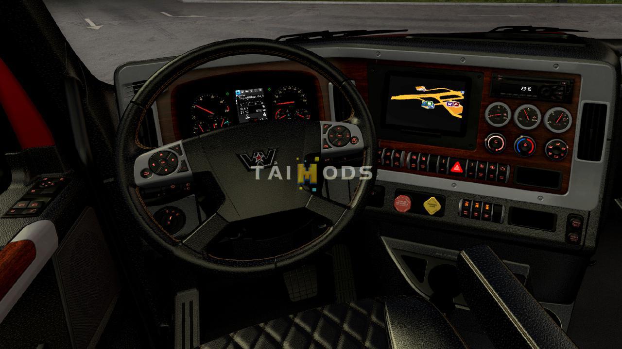ETS2 - Dark Interior for Western Star 49X V1.0 (1.38.x) (1.38.x) ETS2 - Dark Interior for Western Star 49X V1.0 (1.38.x) (1.38.x)