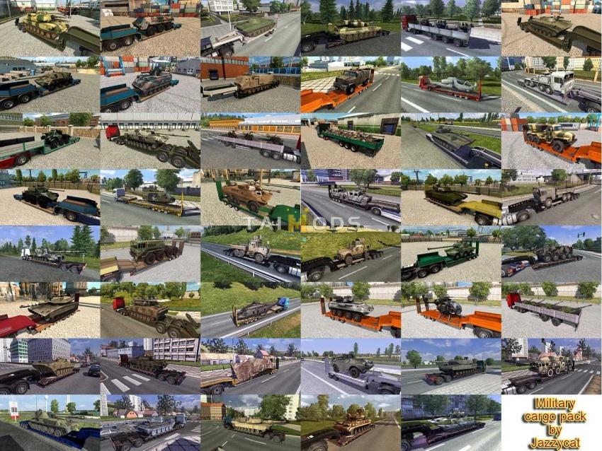 ETS2 - Military Cargo Pack V6.8.2 (1.57.x) ETS2 - Military Cargo Pack V6.8.2 (1.57.x)