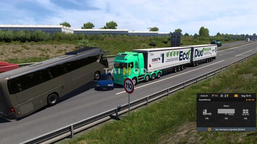 ETS2 - No Damage Mod V1.57 (1.57.x)