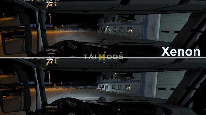 ETS2 – Headlight Option V1.57 (1.57.x)