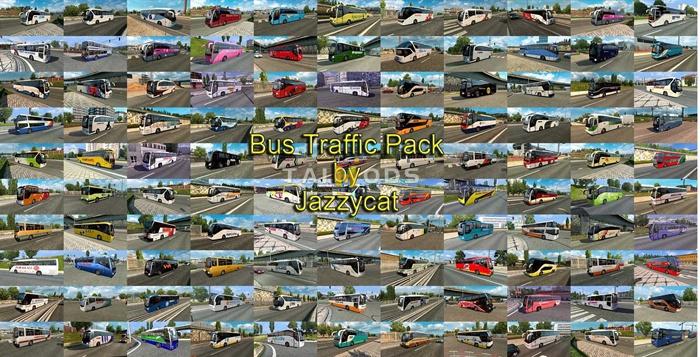 ETS2 - Bus Traffic Pack V18.1.8 (1.56.x) ETS2 - Bus Traffic Pack V18.1.8 (1.56.x)