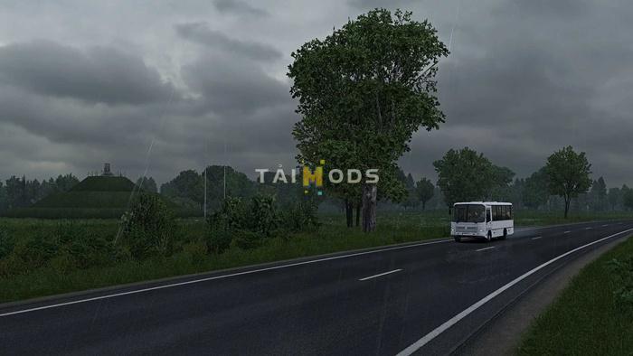 ETS2 – Realistic Weather System V1.3 (1.55.x)