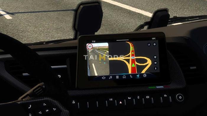 ETS2 – Iveco S-Way Improved Dashboard V1.0 (1.55.x)