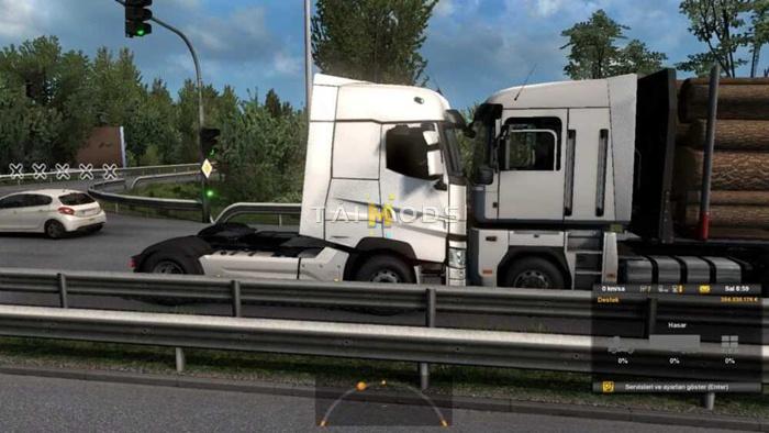 ETS2 – No Damage Mod MP V16 (1.55.x)