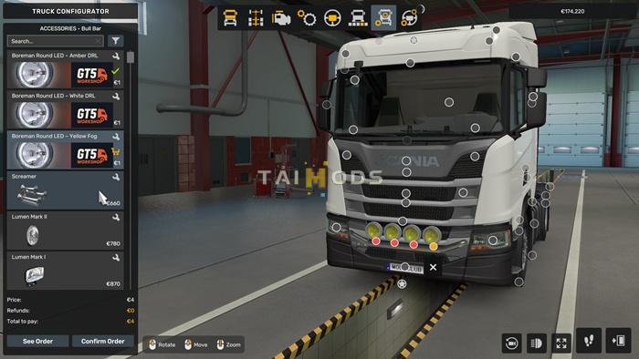 ETS2 – Boreman Round LED Light Pack V1.0 (1.56.x) ETS2 – Boreman Round LED Light Pack V1.0 (1.56.x)