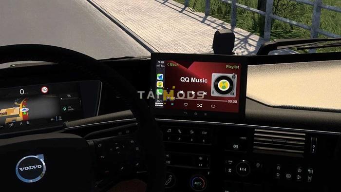 ETS2 - Volvo FH5 & FH6 CarPlay V1.1 (1.53.x)