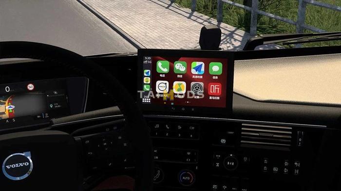 ETS2 - Volvo FH5 & FH6 CarPlay V1.1 (1.53.x)