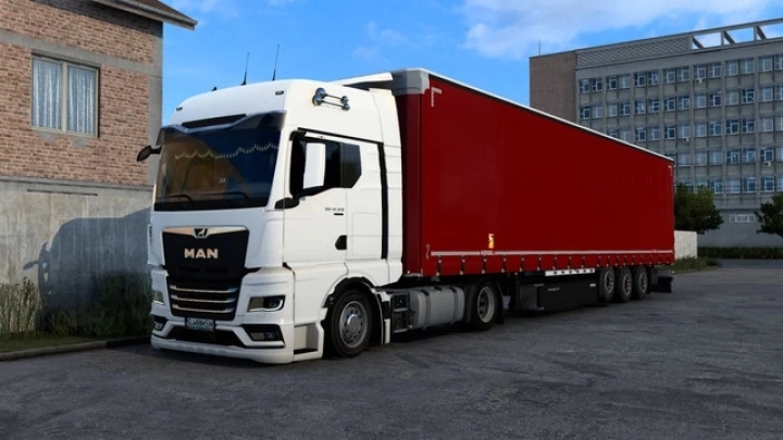 ETS2 - Low Deck Chassis for Man TGX 2020 V1.1 (1.53.x) ETS2 - Low Deck Chassis for Man TGX 2020 V1.1 (1.53.x)