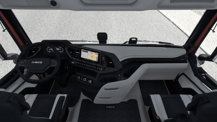 ETS2 - Iveco S-Way Interior Add-ons V1.1 (1.53.x) ETS2 - Iveco S-Way Interior Add-ons V1.1 (1.53.x)