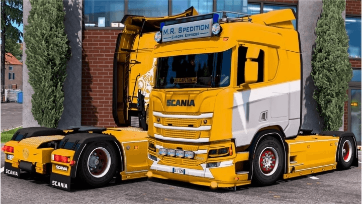 ETS2 - Pack NL-FR Scania NG V6.0 (1.53.x)