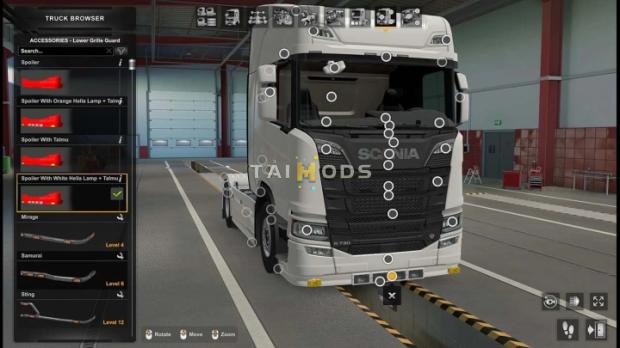 ETS2 - Painted Bumperspoiler For Scania Next Gen S/R V1.0 (1.49.x) ETS2 - Painted Bumperspoiler For Scania Next Gen S/R V1.0 (1.49.x)