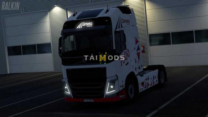 ETS2 - Girteka Logistics 7000th Truck Special Skin V1.0 (1.56) (1.56.x) ETS2 - Girteka Logistics 7000th Truck Special Skin V1.0 (1.56) (1.56.x)