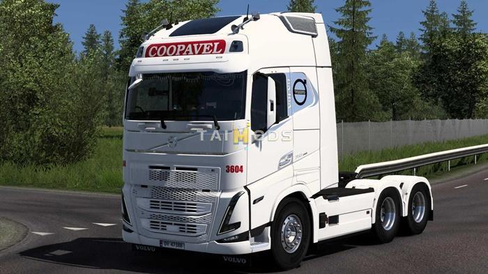 ETS2 - Volvo FH5 Coopavel Skin V1.0 (1.54.x) ETS2 - Volvo FH5 Coopavel Skin V1.0 (1.54.x)