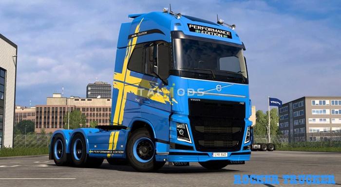 ETS2 - Volvo Perfomance Edition Skin Pack V1.0 (1.54.x)