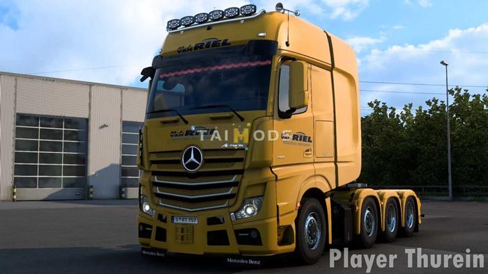 ETS2 - M.J.VAN Riel Skin for Mercedes-Benz V1.0 (1.54.x) ETS2 - M.J.VAN Riel Skin for Mercedes-Benz V1.0 (1.54.x)