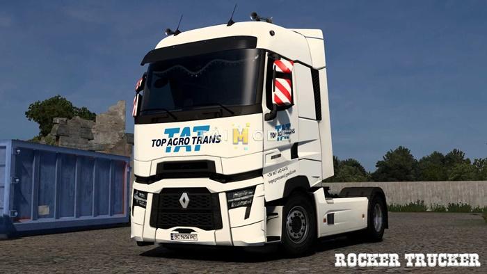 ETS2 - Top Agro Trans Skin Pack V1.0 (1.53.x)
