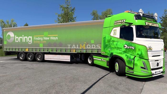 ETS2 - Logbay Trucking with Bring Skins V1.0 (1.53.x)