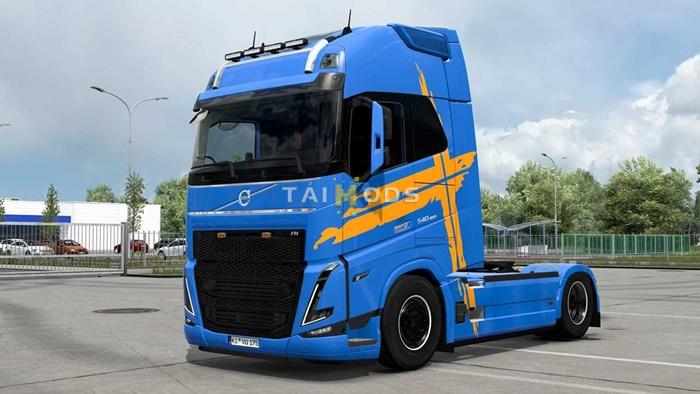 ETS2 - Volvo FH5/FH6 Aero Changable Paintjob V1.0 (1.53.x) ETS2 - Volvo FH5/FH6 Aero Changable Paintjob V1.0 (1.53.x)