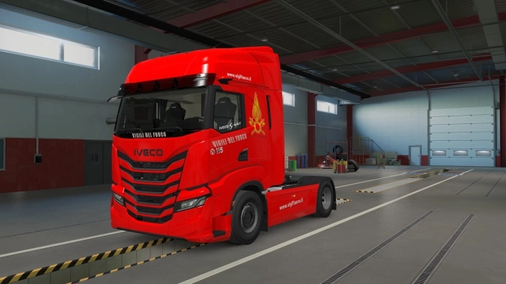 ETS2 - Iveco S-Way Vigili del Fuoco Skin V1.0 (1.53.x) ETS2 - Iveco S-Way Vigili del Fuoco Skin V1.0 (1.53.x)