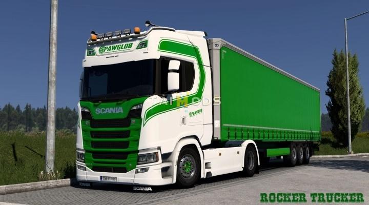 ETS2 – Pawglob Transport Skin Pack V1.0 (1.53.x)