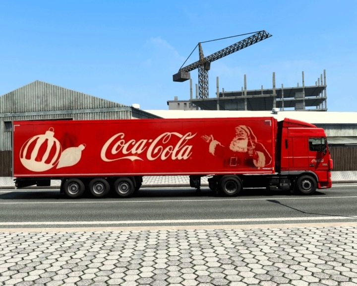ETS2 - Magic Santa Truck Skin V1.0 (1.53.x)