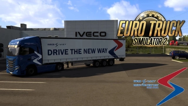 ETS2 – Drive The New Way Skin Pack V1.0 (1.53.x)