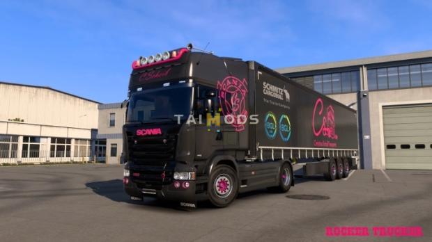 ETS2 - Christina Scheib Transporte Skin Pack V1.0 (1.52.x) ETS2 - Christina Scheib Transporte Skin Pack V1.0 (1.52.x)