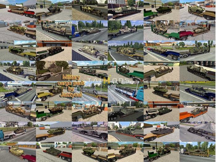 ETS2 – Military Cargo Pack V6.8 (1.55.x)