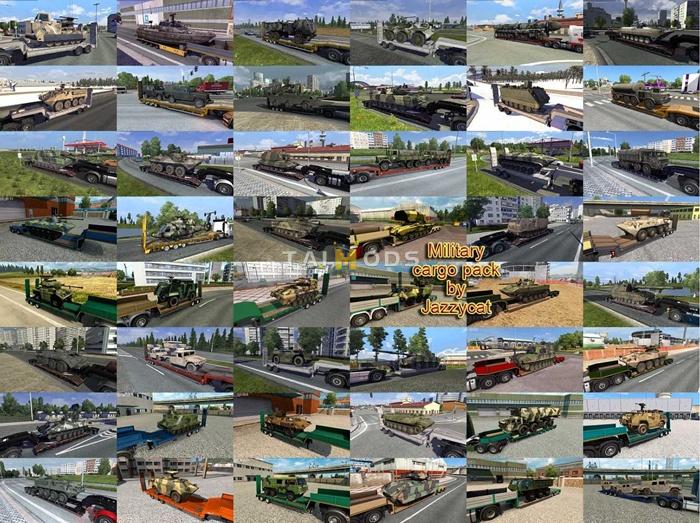ETS2 – Military Cargo Pack V6.8 (1.55.x) ETS2 – Military Cargo Pack V6.8 (1.55.x)