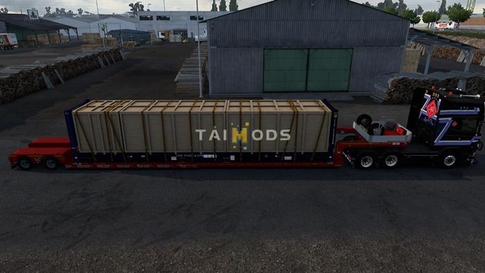 ETS2 - Kassbohrer SLL 40ft + 45ft Trailer (1.54.x) ETS2 - Kassbohrer SLL 40ft + 45ft Trailer (1.54.x)