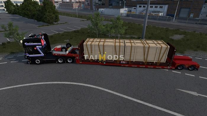 ETS2 - Kassbohrer SLL 40ft + 45ft Trailer (1.54.x) ETS2 - Kassbohrer SLL 40ft + 45ft Trailer (1.54.x)