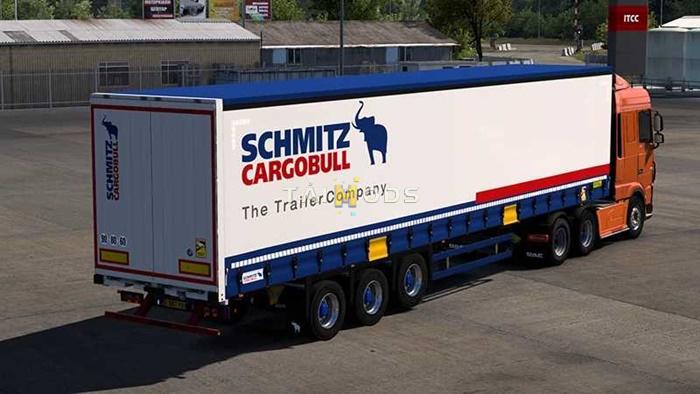ETS2 - Schmitz Hupa Curtain Trailer V1.54 (1.54.x) ETS2 - Schmitz Hupa Curtain Trailer V1.54 (1.54.x)