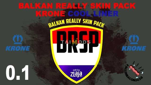 ETS2 - BRSP Balkan Really Skin Pack for Krone Cool Liner (1.53.x) ETS2 - BRSP Balkan Really Skin Pack for Krone Cool Liner (1.53.x)